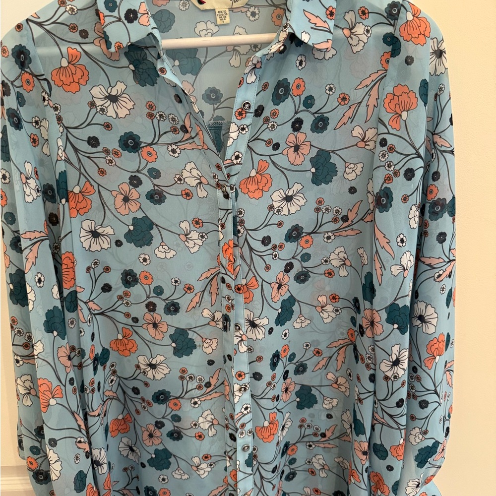 Yumi Floral Blue blouse